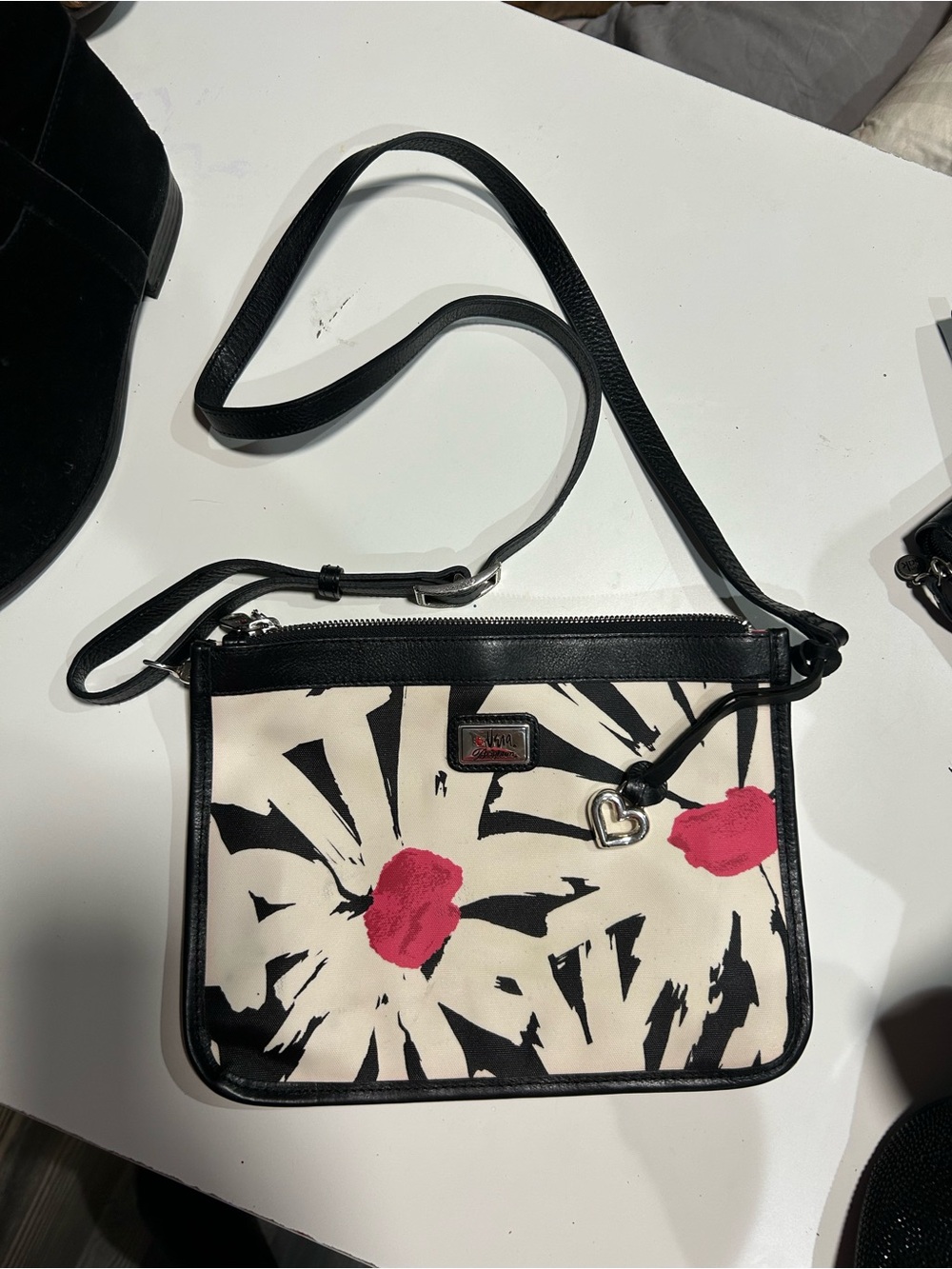 Brighton Daisy print Crossbody Bag